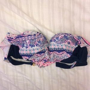 JCPenny Arizona Strapless Swim Top